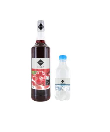 Wine And More Gilbert & Lemonade Gilbert Cherry Syrup Set 1 Litre - Gilbert Lemonade (24 x 33 cl)