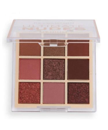 Makeup Revolution Ultimate Nudes Eyeshadow Palette Medium 8.1g - Top Nude Shades for Perfect Eyes - Buy Online on GoSupps.com