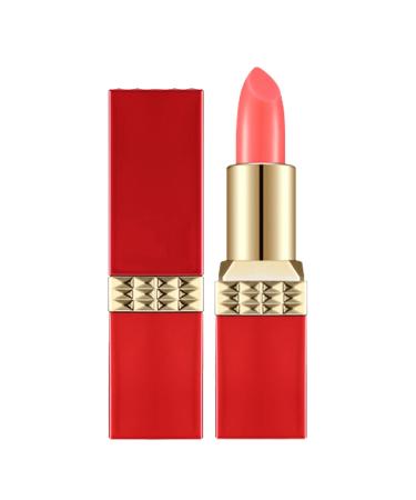 Teksome Non-stick lipstick waterproof lipstick - Creamy lipstick - Long-lasting moisturizing lipstick that lasts all day natural waterproof lipstick for women and