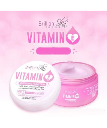 Vitamin E Cream - Moisturizing & Firming for Face & Body | 100g | International Shipping - Buy Online on GoSupps.com