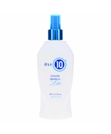 Its A 10 Miracle Leave-In Lite Unisex Hairspray 10 oz 10 Ounce (Pack of 1)