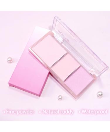 3 in 1 Brown Nude Face Highlight Bronzer Powder Palette - Buildable Matte Coverage for Contour Brightening & Natural Makeup - Ultra Sculpt for Nose & Eyeshadow Primer - International Shipping Available - Buy Online on GoSupps.com