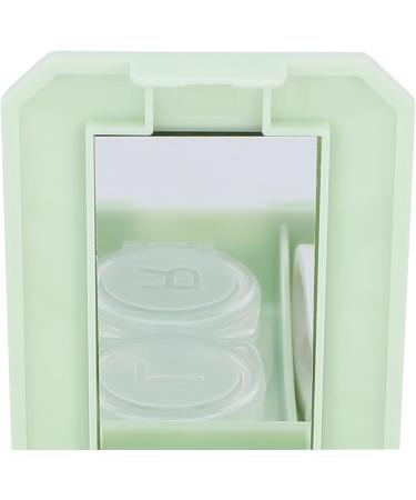 Contact Lens Box Good Sealing Effect Avoid Harmful Substances Getting Into Eyes Contact Lens Holder Box for Work for Travel for Home for Outdoors(Avocado) - Buy Online on GoSupps.com