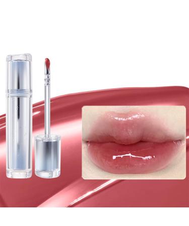 Judy Doll Moisturizing Jelly Lip Gloss, Hydrating Lip Tint, 2024 Mirror Lip Gloss with Metal Tip Applicator - Long Lasting & Non-Stick(10#)