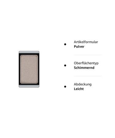 ARTDECO Intense Matte Eyeshadow - Pearly Grey Brown - 1g for Irresistible Eyes | International Shipping - Buy Online on GoSupps.com