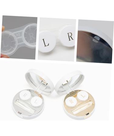 Buy Gatuida 2 STK Contact Lens Container - Sweet Case for Soaking & Organizing | Portable Round Lens Storage Box for Travel - International Shipping Available - Buy Online on GoSupps.com