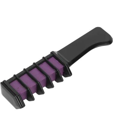 Qukaim Washable Hair Color Comb Hair Chalk Comb Portable Temporary Hair Color Washable Dye Easy Purple - Buy Online on GoSupps.com