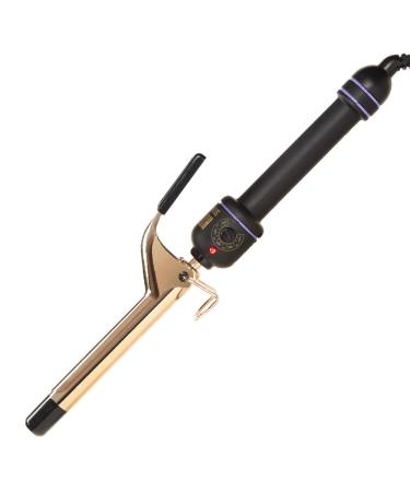 Hot Tools Pro Signature Gold Curling Iron 25 mm (Gold-Platted Barrels Pulse Technology Long Lasting Curls and Waves) HTIR1575UKE 25mm