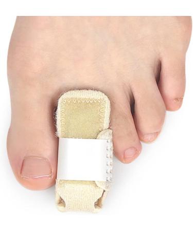 Healeved Toe Splint 2Pcs Set - Hammer Toe Straightener & Corrector for Crooked, Claw, Bent, Mallet Toe - Left Assorted Color - Buy Online on GoSupps.com