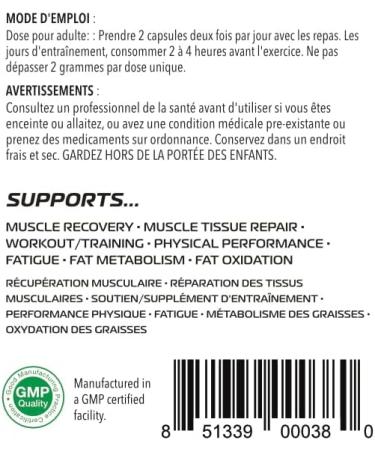 One Brand Nutrition L-Carnitine 750 mg (120 Caps) | Vegan - Buy Online on GoSupps.com