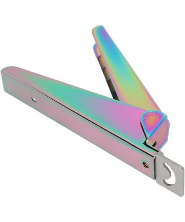 Fake Nail Clippers Easy to Operate U Shape. Fake Nail Clippers for Home and Salon Use (Blue) - Buy Online on GoSupps.com