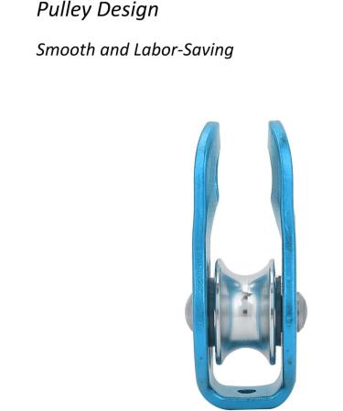Sanon 26 KN Aluminum Alloy Double Strap Disc Cable - Rescue Outdoor Climbing Equipment for Mountaineering & Aircraft Blue - Buy Online on GoSupps.com