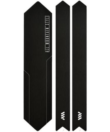 AMS High Impact Chain Guard - Protect Chain and Seat Stays | XC, Gravel, Cross & Road Bikes | Black/Silver - Buy Online on GoSupps.com