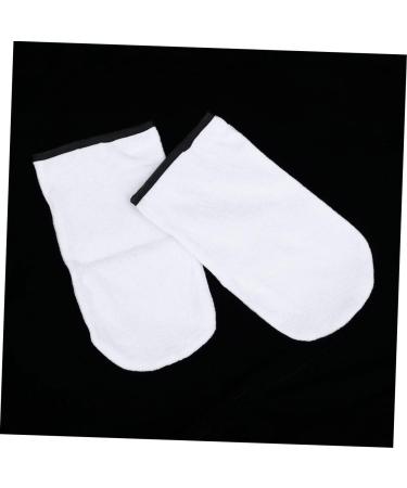 FOMIYES 4 Pairs Moisturizer Gloves Paraffin Wax Drill Vise Manicure Gloves Wax Spa Gloves was Bath Hand Cover Womens Glove Hand Spa Mittens Wax Gloves Work Liner Moisturizing White - Buy Online on GoSupps.com