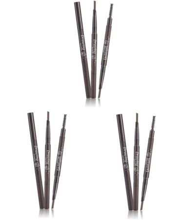 FOYTOKI 3pcs 2 1 Eyebrow Brush Eyebrow Makeup Waterproof Eyebrow Pen Brow Pencil Microblading Pen Stand - Buy Online on GoSupps.com