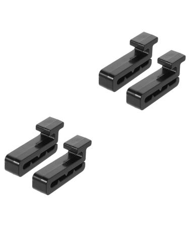 Magiclulu 2 pair hooks for helmmask holder hook ski helmet hook ski helmet accessories ski helmet masks clip snowboard helmets ski masks clips for ear masks creative mask holder riding pvc