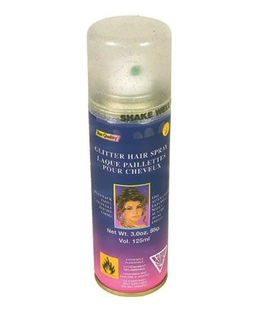 Forum Novelties 53661 Hair Spray Glitter 3oz. Silver As Shown 15 x 8 x 15" Silver Glitter 15 x 8 x 15"