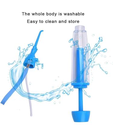 Portable Water Flosser for Effective Dental Hygiene - Jet Cleaning & Oral Irrigator for Teeth Mouth & Dentures - Buy Online on GoSupps.com