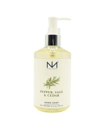 Niven Morgan Pepper Sage and Cedar Hand Soap 11fl.oz. 325ml.