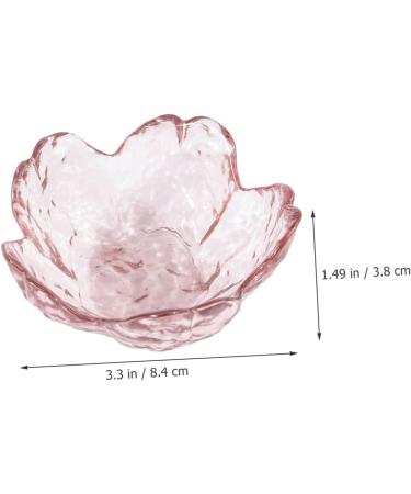 Ipetboom Acrylic glass nail art holder Glass nail dish Nail supplies Cherry blossoms Accessories nail stand plate cup Japanese-style nail dish cup Nail Pen Palette - Buy Online on GoSupps.com