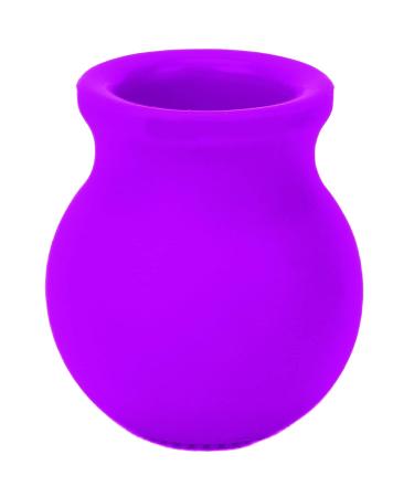Bizofft Large Silicone Lip Plumper Tool with Brush - Daily Use (Purple) - Buy Online on GoSupps.com