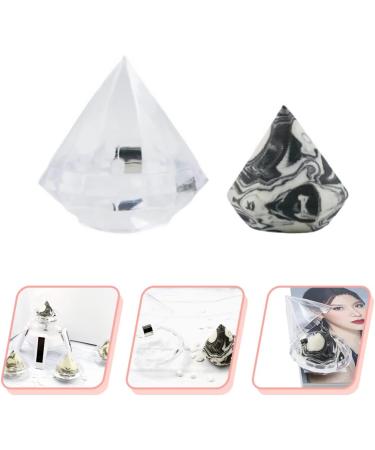 minkissy 2 Sets Sponge Foundation Sponge Eyeshadow Sponge Applicator Makeup Foundation Puff Face Scrub Sponge Foundation Puff Pad Girl Mosan Hydrophilic Polyurethane Frosted - Buy Online on GoSupps.com