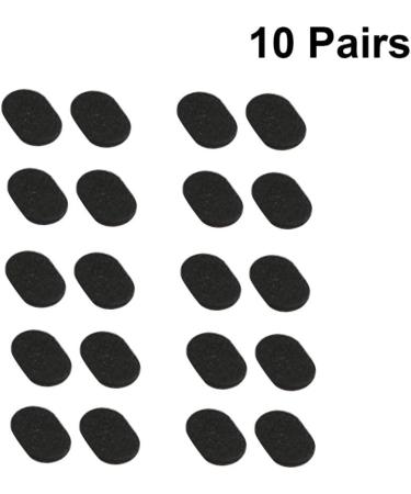 Drinking Glasses 10 Pairs Glasses Nose Pad Sponge Increase Pads Anti Slip Sunglasses Eyewear Glasses Repair Accessories (Black 1.5mm) Glass Nose Pad - Buy Online on GoSupps.com