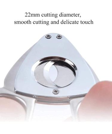 KANDUO Cigar Cutter Stainless Steel Cigar Cutters Double Cut Blade Guillotine Scissors Pocket Cigar Cutters Accessories for Used by Cigar Lovers - Buy Online on GoSupps.com