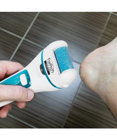 ForPro Expert Rechargeable Foot Care Callus Remover Kit | Electric Pedicure Tool with 3 Heads | Portable and Rechargeable - Buy Online on GoSupps.com
