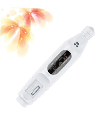 POPETPOP Professional Acrylic Gel Tool Acrylic Nails Tools Electric Nail File Manicure Polishing Tools Portable Nail Drill Professional Nail Drill Machine Manicure Tool Polisher White Major 13.8*2.8cm White - Buy Online on GoSupps.com