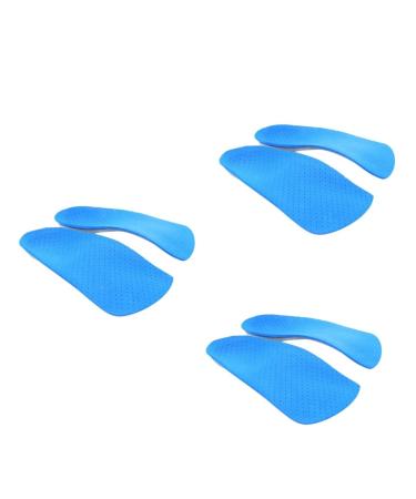 Healvian 3 Pairs Shoe Inserts Arch Pad Correct Insoles Flatfoot Insoles Sports Shoes Insoles Shoes Pad for Flatfoot Arch of Foot Men and Women Arch Support