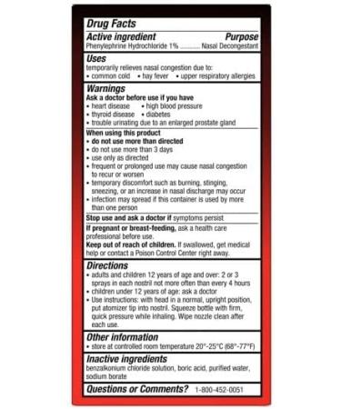 4-Way Fast Acting Nasal Spray 1 fl.oz. - Pack of 3 Bottles - Buy Online on GoSupps.com