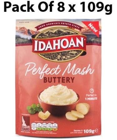 Idahoan Perfect Mash Buttery 8-Pack - 872g - Buy Online on GoSupps.com