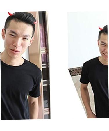 Halloween Hair Clips Red Devil Horns Costumes Decorations Hair Clip Barettes Pins Accessories for Women - Buy Online on GoSupps.com