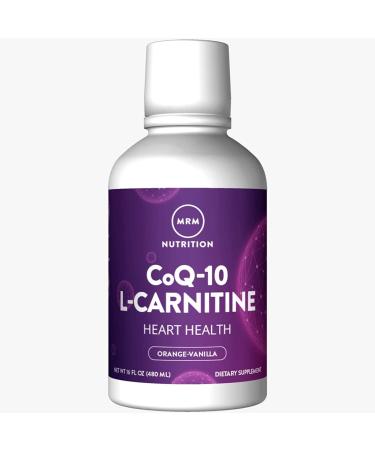 MRM CoQ-10 L-Carnitine Orange-Vanilla 16 fl oz (480 ml)