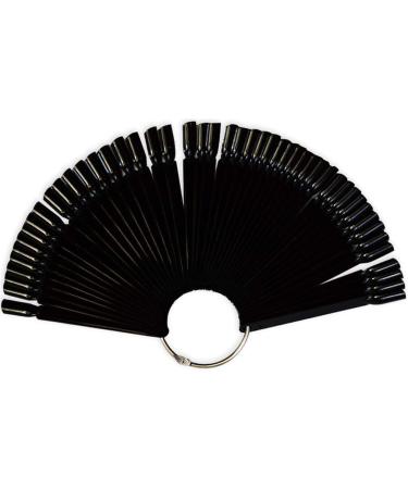 Color Pops Fan on Ring - Square Form Black Acrylic Presentation Display with 50 Tips | International Shipping Available - Buy Online on GoSupps.com