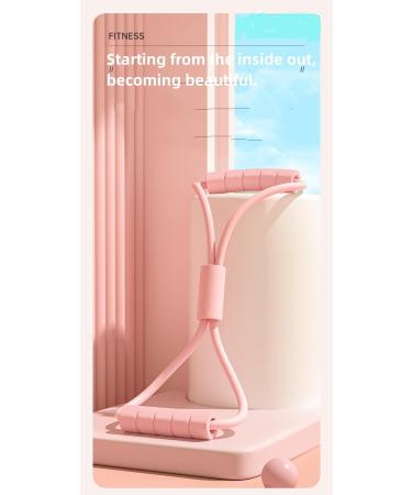 8-Shaped Handle Fitness Resistance Band for Shoulder & Back Exercises | Yoga Equipment | Chest Expansion Tension Bands for All - Buy Online on GoSupps.com