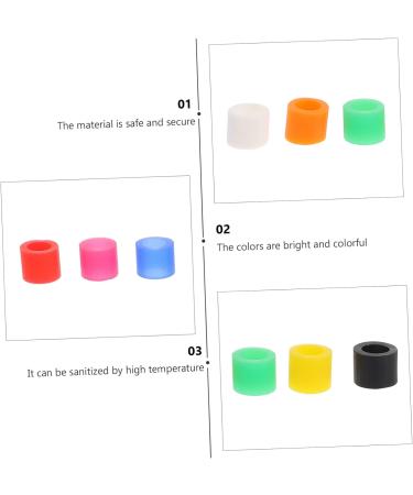 Buy Gleavi 800 STK Non-Toxic Tooth Color Code Silicone Instrumenting Rings - 5 Pieces Orthodontic Color Coding | International Shipping Available - Buy Online on GoSupps.com