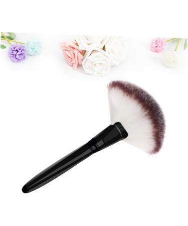 minkissy Foundation Brush Makeup Brush Wood Handle Brush Large Cosmetics Sector Wooden - Buy Online on GoSupps.com