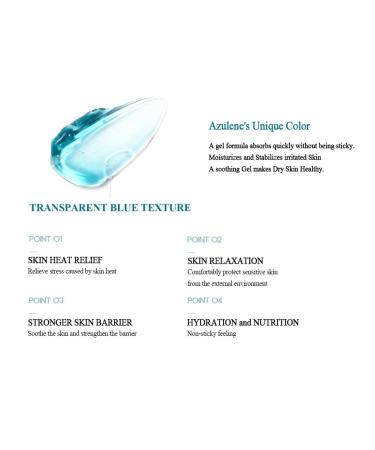 Refreshing Blue Gel 80g - Soothing & Hydrating Gel for All Skin Types | International Shipping Available - Buy Online on GoSupps.com