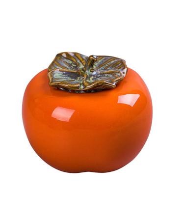 Alipis Persimmon Ceramic Jar Candy Jar Kitchen Canisters Tea Containers Ceramic Can With Cover Bottle 1