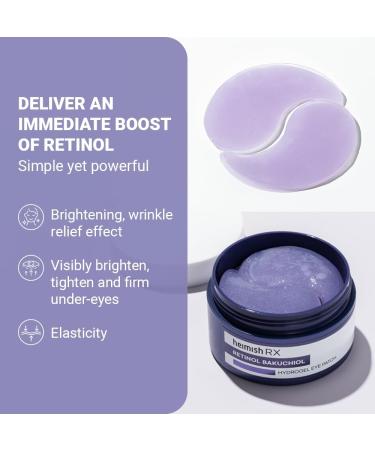 Heimish RX Retinol Bakuchiol Lot de 60 patchs pour les yeux avec r tinol et bakuchiol - Buy Online on GoSupps.com