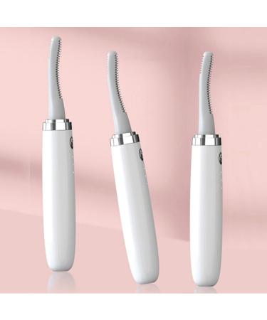 Lash Curler Electric Rechargeable Long Lasting Heated Eyelash Curler Tool Portable USB Reusable - Buy Online on GoSupps.com