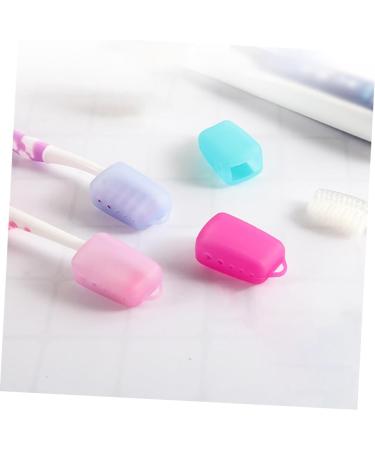 Minkissy 24-Piece Travel Toothbrush Accessories Set | Colorful Toothbrush Hats & Covers | Durable Toothbrush Coats - Perfect for International Shipping - Buy Online on GoSupps.com