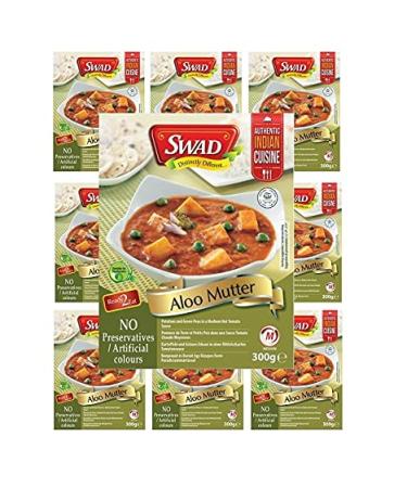 bick.shop Pack of 10 Aloo nuts - 300g - Ready-to-use dish - Quick cooking - Vegan