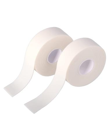 Parieo 2 rolls microfoam eyelash extension tape under the eyes gel pads patch patch refinement tape breathable eyelash band