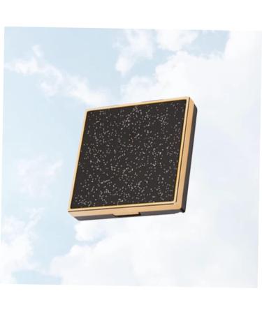 Mikinona 2 Pcs Empty Eye Shadow Pallet Empty Eyeshadow Eye Shadow Empty Palette DIY Eyeshadow Black - Buy Online on GoSupps.com