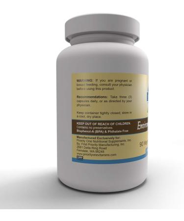Priority One Vitamins Environmental Defense I - 90 Vegetarian Capsules | Supports Healthy Bowel Function - Buy Online on GoSupps.com