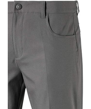 PUMA Men's 2019 Jackpot 5 Pocket Pant Quiet Shade 40W x 34L - Stylish and Comfortable Men's Pants - Buy Online on GoSupps.com