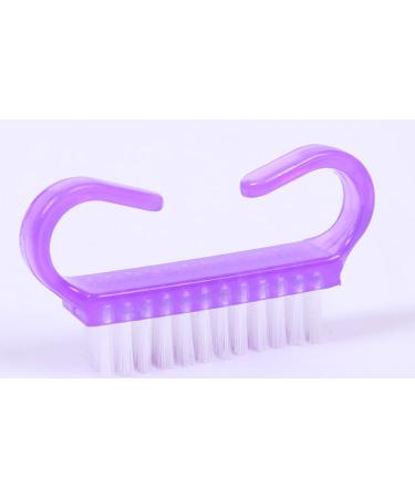 Pack of 3 Nail Brushes - Tough Firm Cactus Bristles | Purple Pink & Blue Hand Cleaning Brushes for Ultimate Nail Care - Buy Online on GoSupps.com